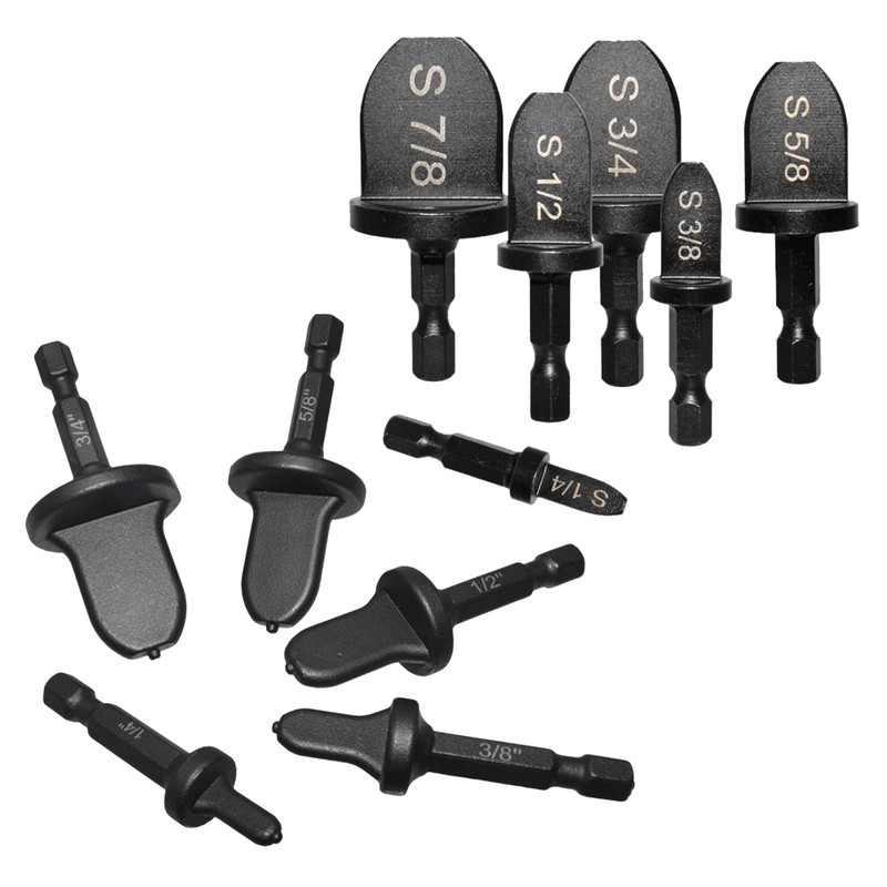 Copper Swaging Tool HVAC Drill, 11 Pcs HVAC Pipe Expander