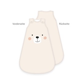Herding Babybest Sleeping Bag Little Bear Design 90 cm Side Zip and Press Studs Beige