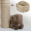 VOCOSTE Natural Sisal Rope for Scratching Post, 6 mm Diameter,