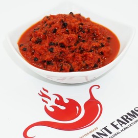 Peruvian AJI Rocoto Mash by Magic Plant – Manzano Chili Pepper Mash | Add Exotic Flavors to Your Dishes - Spicy Drinks | Medium Heat - Fruity Slight Sweet Flavors | Non GMO - Natural (9 oz)