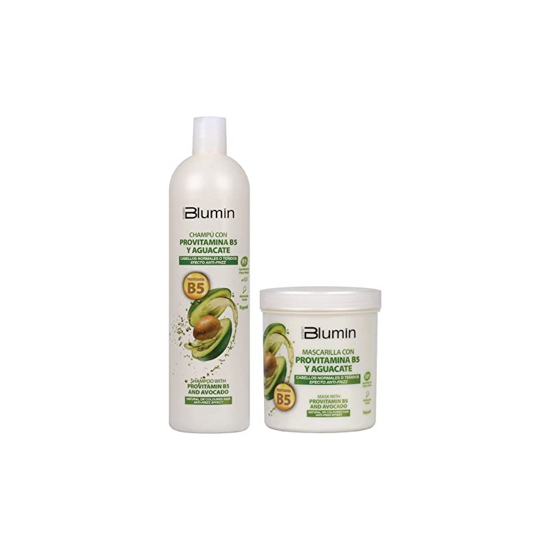 Blumin Kit - Shampoo (1000ml) & Mask (700ml) With Avocado