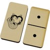 Azeeda 'Sloth Love' Domino Set & Box (DM00020256)