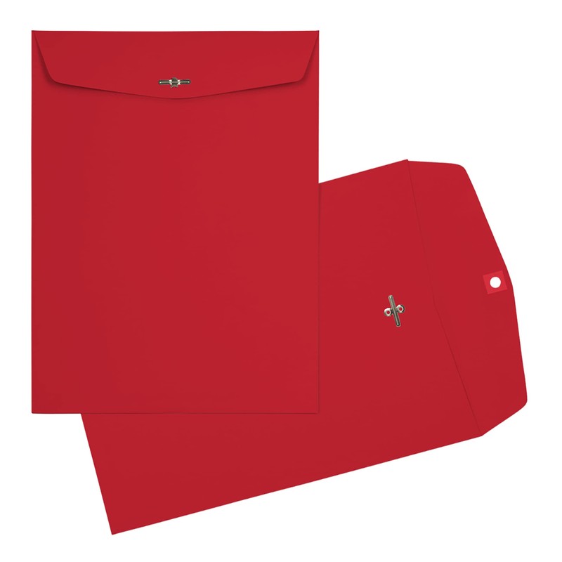 LUXPaper 9 x 12 Open End Envelopes | Clasp |