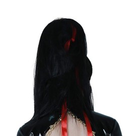 miccostumes Women's Cosplay Wig 150cm/59inch Long Black