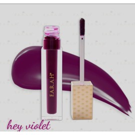 FARAH DAZZLE Boss Lip Gloss with Vitamin E and Jojoba Oil for Hydrated, Soft, and Nourished Lips (Violet, 4.6ml)