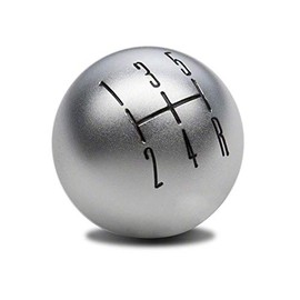 Modern Billet 2010 Style Shift Knob; Satin Compatible with 05-10 Mustang GT, V6