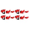 12 Pcs Single Pole Breaker Lock Out Device Nylon Breaker