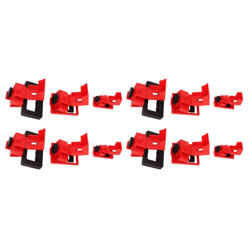 12 Pcs Single Pole Breaker Lock Out Device Nylon Breaker