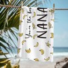 KSDUT Best Nana Gifts Beach Towel - Banana Great Nana