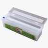 Cling Film Dispenser and Cutter Wrap Dispenser, Refillable Plastic Wrap