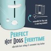 Nostalgia Pop-Up 2 Hot Dog and Bun Toaster With Mini