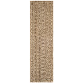 Safavieh Natural Fiber Collection NF183A Hand-woven Jute Runner, 2' 3" x 6', Natural/Brown