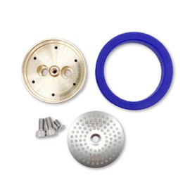 Kit for Gaggia. IMS Precision Shower Screen, Brass Shower Holder, Silicone Gasket, Screws