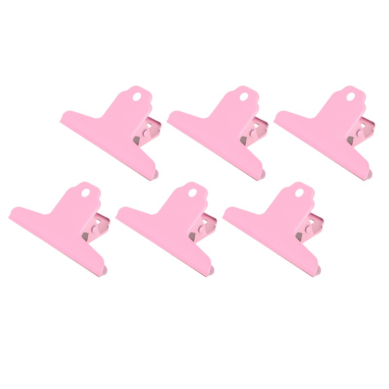 10pcs Metal Binder Clip Iron Large Binder Clip Strong Clamping
