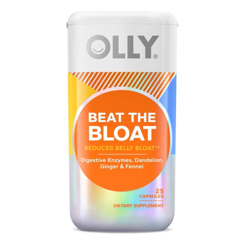 Olly Beat The Bloat | Hinchazón Abdominal | 25 Cápsulas