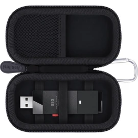 (Case Only) BUFFALO External SSD 250 GB 500 GB 1.0 TB SSD-PUT SSD-PUT1.0U3-B/N SSD-PUT250U3-B/N SSD-PUT500U3-B/N Dedicated Storage Case Black -Aenllosi