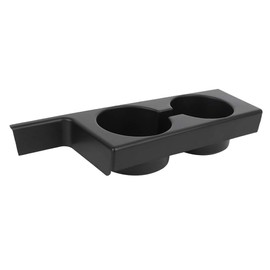 EVGATSAUTO Cup Holder for 5 Series E39 530i 540i 528i 525i M5 1999-2003 (Black, ABS, 2.7 Inches)