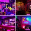 Rdutuok Dart Neon Sign Wall Decor Dartboard Neon Lights,Beer Neon