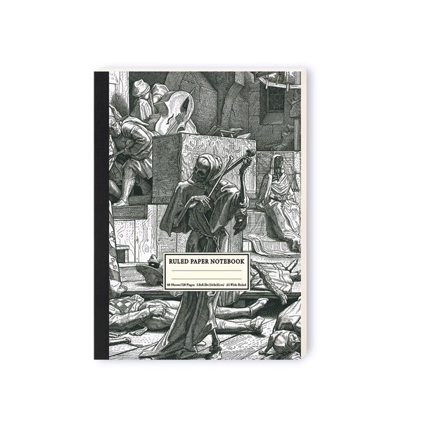 qianshan 5.8"x8.3" A5 Small Size Travel Journal Notebook, Wide Ruled