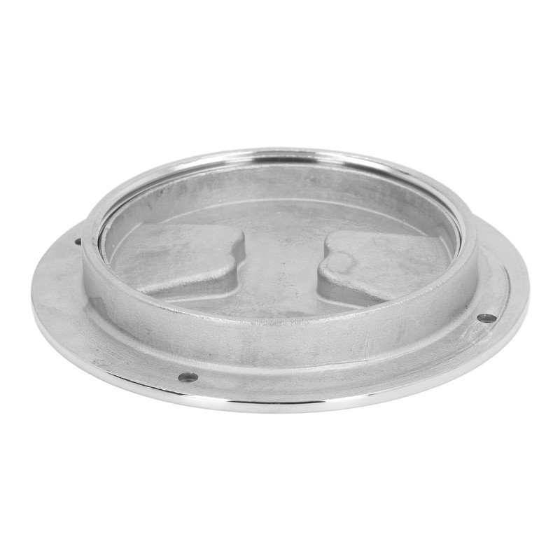 Stainless Steel Boat Deck Round Plate Durable Marine Inspection Hatch