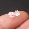 Silicone Earring Backs, 200 Pack Clear Hypoallergenic Replacement Stoppers for