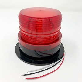 [TradeWind] Warning Light, LED Flashlight, Strobe Light, Patrump, Emergency Signal Light, Flashable, For Cars, Motorcycles, Trucks, Marines, 12/24V (Red Red)