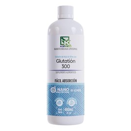 Glutatión 300 | Suplemento Líquido de Alta Absorción | Fórmula Liposomal 480ml | 32 Dosis | Nano Nutrition by Kemed