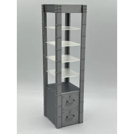 Unbranded 3D Printed Mini Oakley Style Stretchline Display Case - Grey