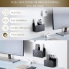 LINFIDITE Adhesive TV Remote Control Holder Wall Mount TV Remote