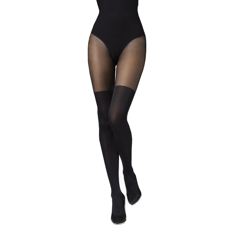 Marilyn 60 Denier Opaque Tights (Zazu Classic 60) - Black