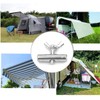 4Pcs Awning Rail Stoppers 8mm for Caravan Motorhome Campervan Boat,