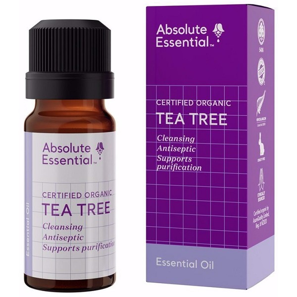Absolute Essential Tea Tree Oil - Certified Organic 10ml