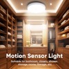 Rechargeable Closet Lights Motion Sensored, Battery Operated Ceiling Light Wireless