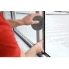 39.4FT Brush Weather Stripping, Neat Pile Self Adhesive Seal Strip