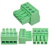 Willwewon 5 Sets 4-Pin 15EDGRK 3.81 mm/0.15 Inch Pitch PCB
