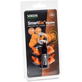 Sordin SmartEar Impulse Reusable Ear Plugs - Earplugs for Hunters & Sports Shooters - Ear Protection Plugs for Shooting Range