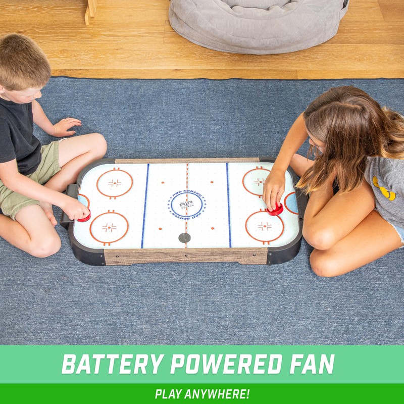 GoSports 30 Inch Table Top Air Hockey Game for Kids