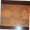 GRIRIW Thanksgiving Harvest Tablecloth Pumpkin Vine Design for Festive Dining