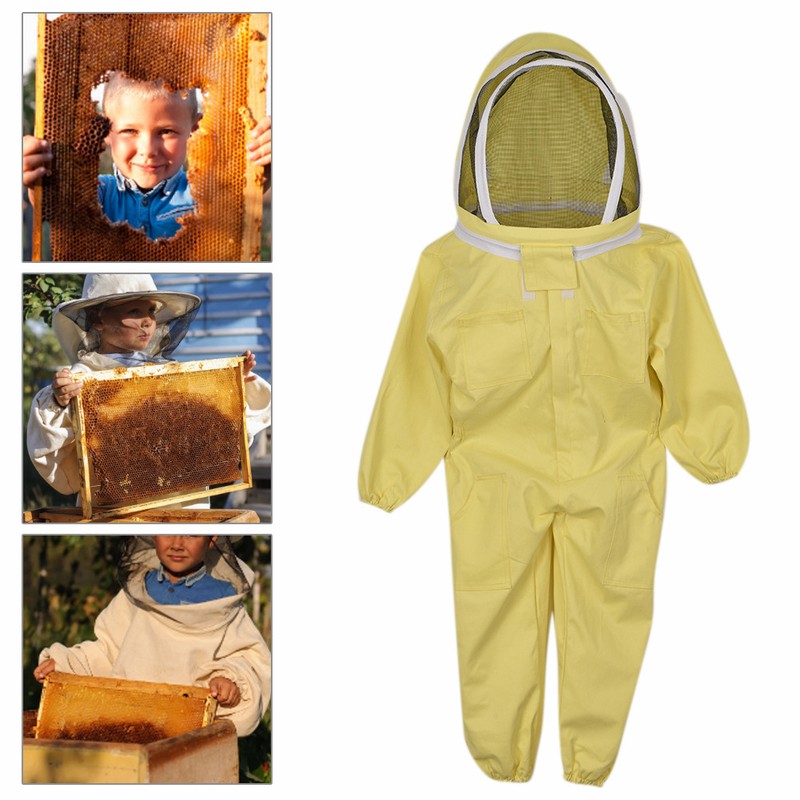 Child Beekeeping Suit Breathable Clothing Anti Bee Jumpsuit Protective Clothing
