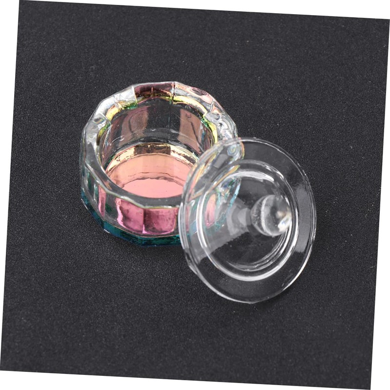 Baluue 2pcs Crystal Nail Cup Gel Nail Remover Kit Nail