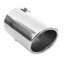 Car Exhaust Tip Trim Tail Performance Sport Muffler End Pipe Stainless Steel Chrome Universal