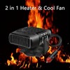Car Heater, Portable Electronic Auto Fan Heater 12V 200W 2