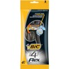 BIC Razor FLEX 4 (4 Blades) + Lubricating Strip