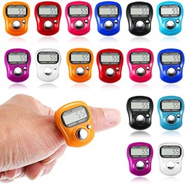 SHOES LANE Digital Finger Ring Tasbeeh Tasbih Tally Counter Timer Religious Knitting Row (15)