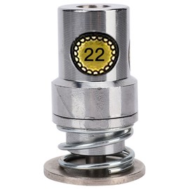 Fabric Covered Button Tools Dies Mold Round Bread Shape Press Tool for Hand Press Machine (22L)