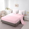 Erosebridal Pink Bowknot 7 Piece Comforter Set Twin Bow Knot