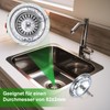 Soiftra Universal Drain Plug, 82 mm Sink Height Adjustable Drain