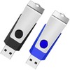 1GB USB 2.0 Flash Drive 2 Pack Wooolken Thumb Drives