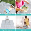 Biloban Splat Mat Under High Chair, 2 Pack for Eating