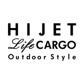 [KAIMIRU STORE] Daihatsu Hijet Cargo HIJET CARGO Light Van Mini Car Emblem Cut Letter Sticker (k_889 White Hijet c)